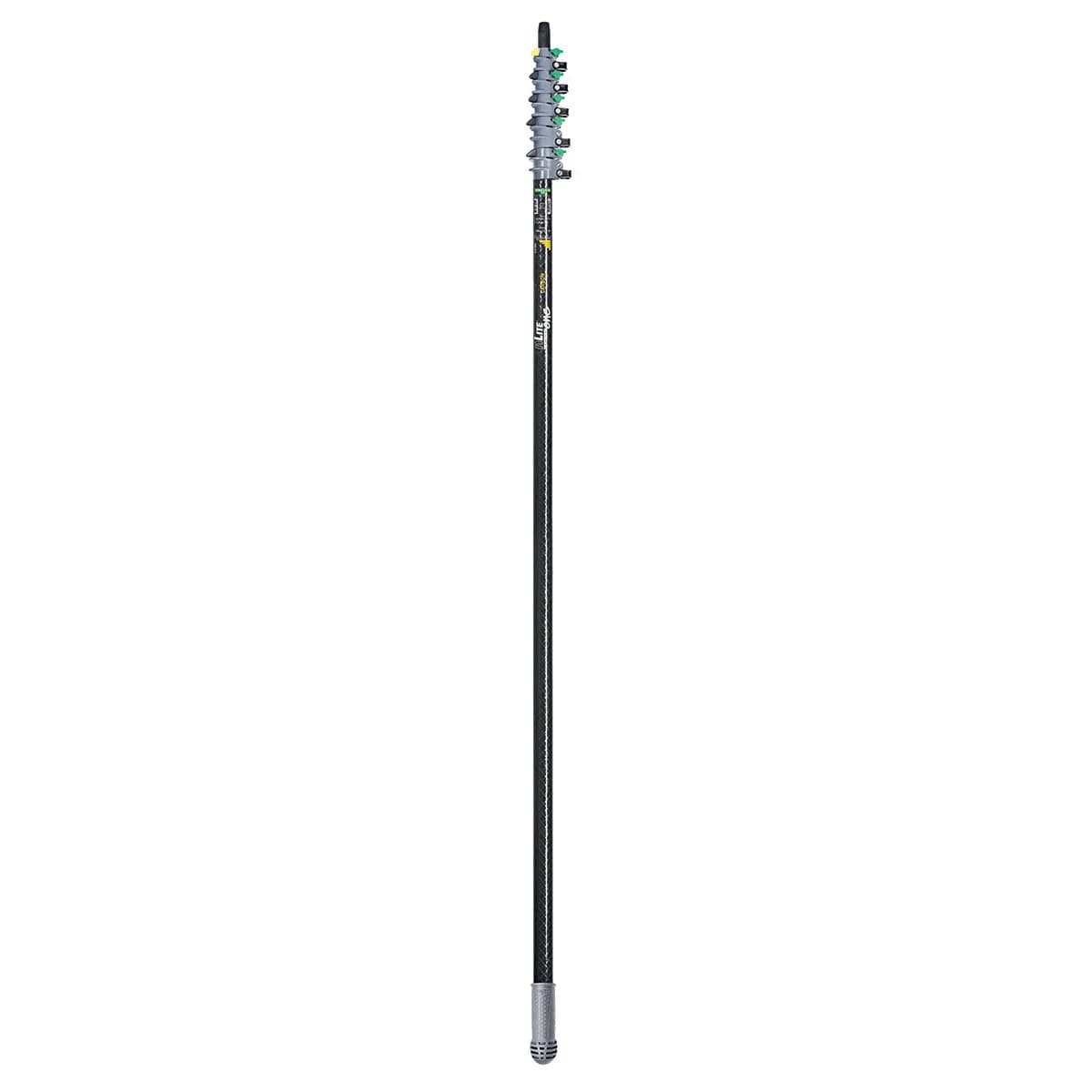 Телескопічна штанга з подачею води Unger HiFlo nLite One Carbon Fibre Pole, карбон, 5 секцій, 8,1 м - зображення 1