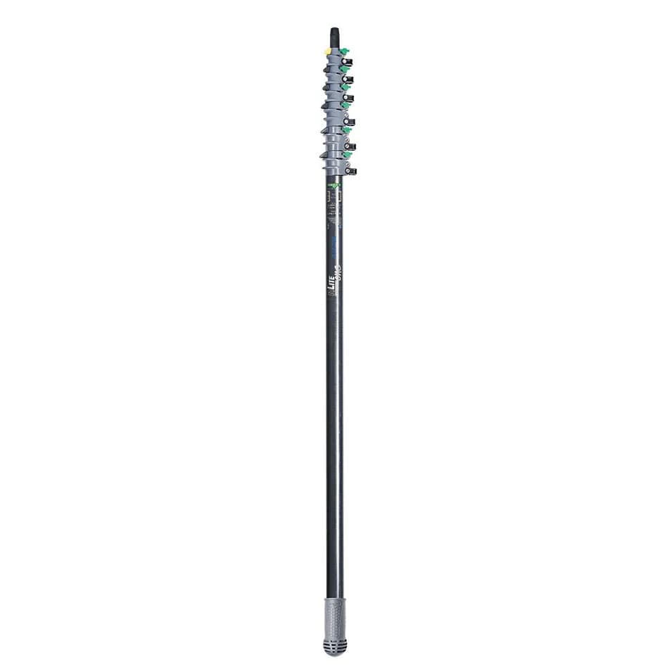 Телескопічна штанга з подачею води Unger HiFlo nLite One Glass Fibre Pole, скловолокно, 6 секцій, 6,4 м - зображення 1