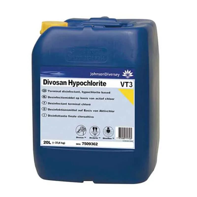 Дезінфікуючий засіб Diversey Divosan Hypochlorite VT3, 20 л - зображення 1