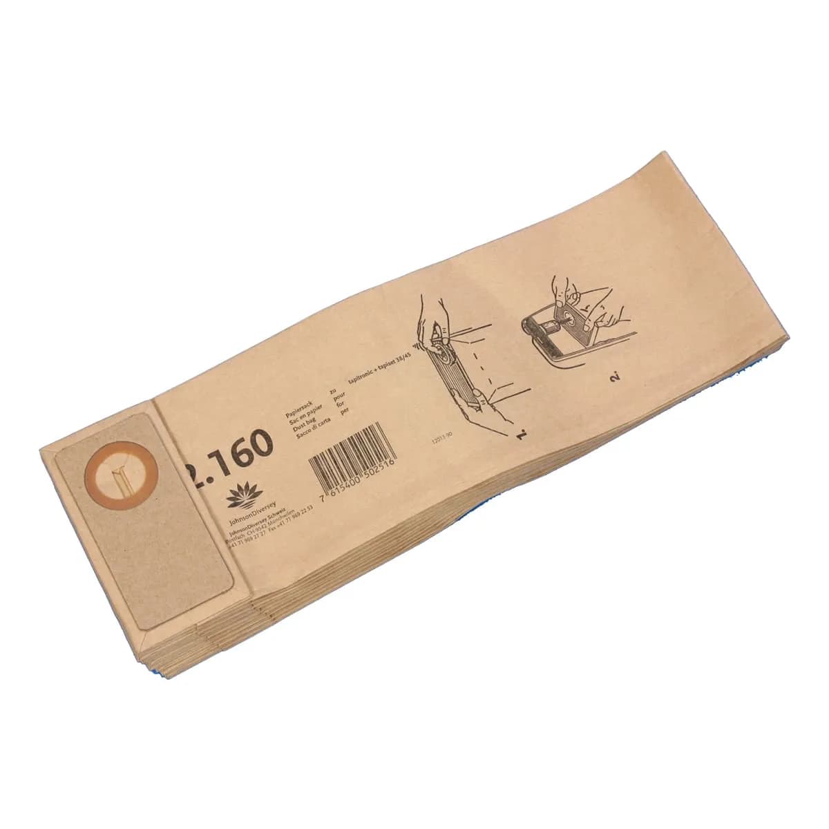 Мішки паперові для TASKI Tapiset 38/45 Jet 38/50, 1 шт - зображення 1