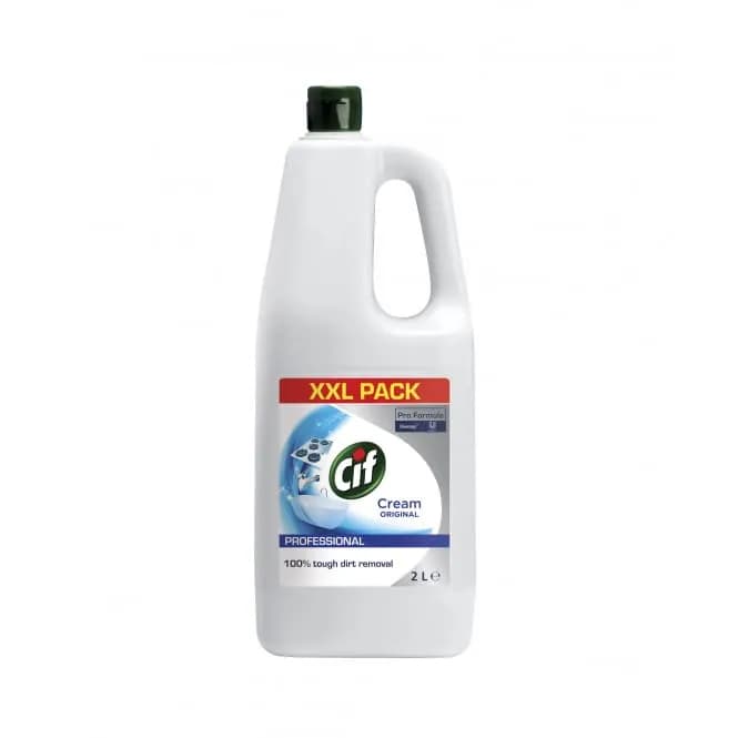 Засіб для чищення кухонних поверхонь та ванних кімнат Diversey Cif Professional Cream, 2 л - зображення 1