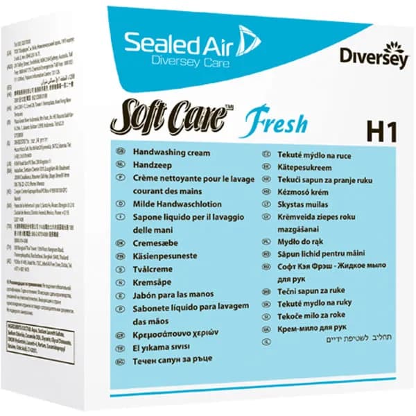 Рідке мило для рук Diversey Soft Care Fresh, 0,8 л - зображення 1