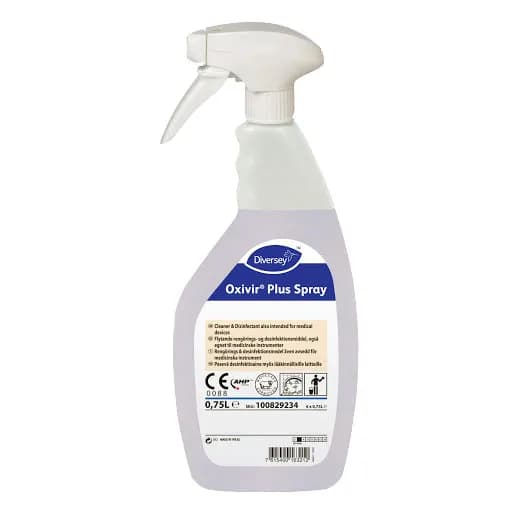 Засіб дезінфікуючий з миючим ефектом Diversey Oxivir Plus Spray, 750 мл - зображення 1