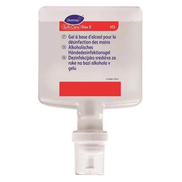 Засіб спиртовий для дезінфекції рук Diversey Soft Care Des E H5, 1,3 л - зображення 1