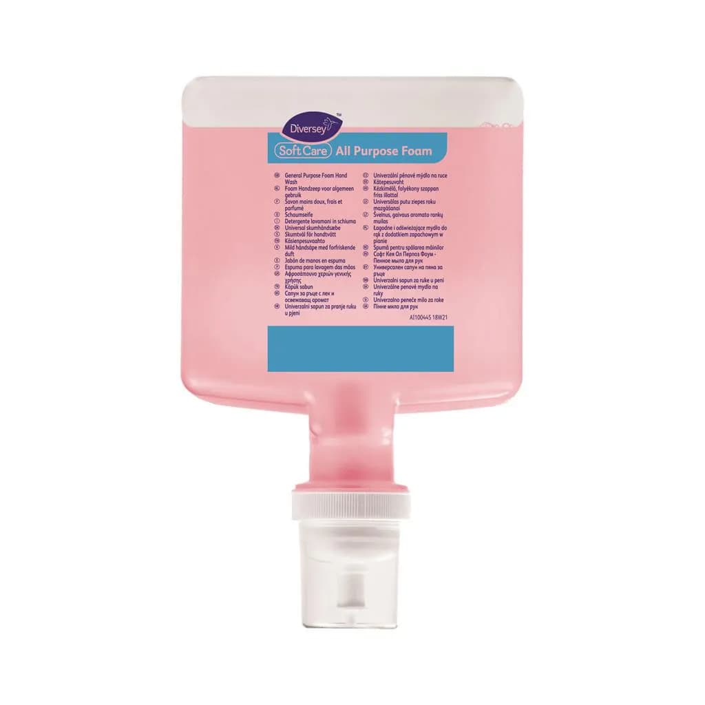 Мило-піна для рук Diversey Soft Care All Purpose Foam, 1,3 л - зображення 1