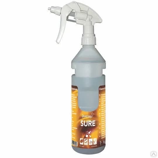 Ємність Diversey з розпилювачем для Sure Cleaner&Degreaser, 0,75 л - зображення 1