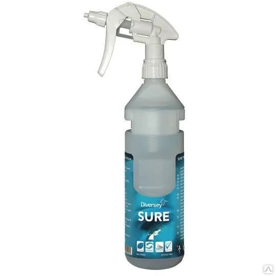 Ємність Diversey з розпилювачем для Sure Interior&Surface, 0,75 л - зображення 1