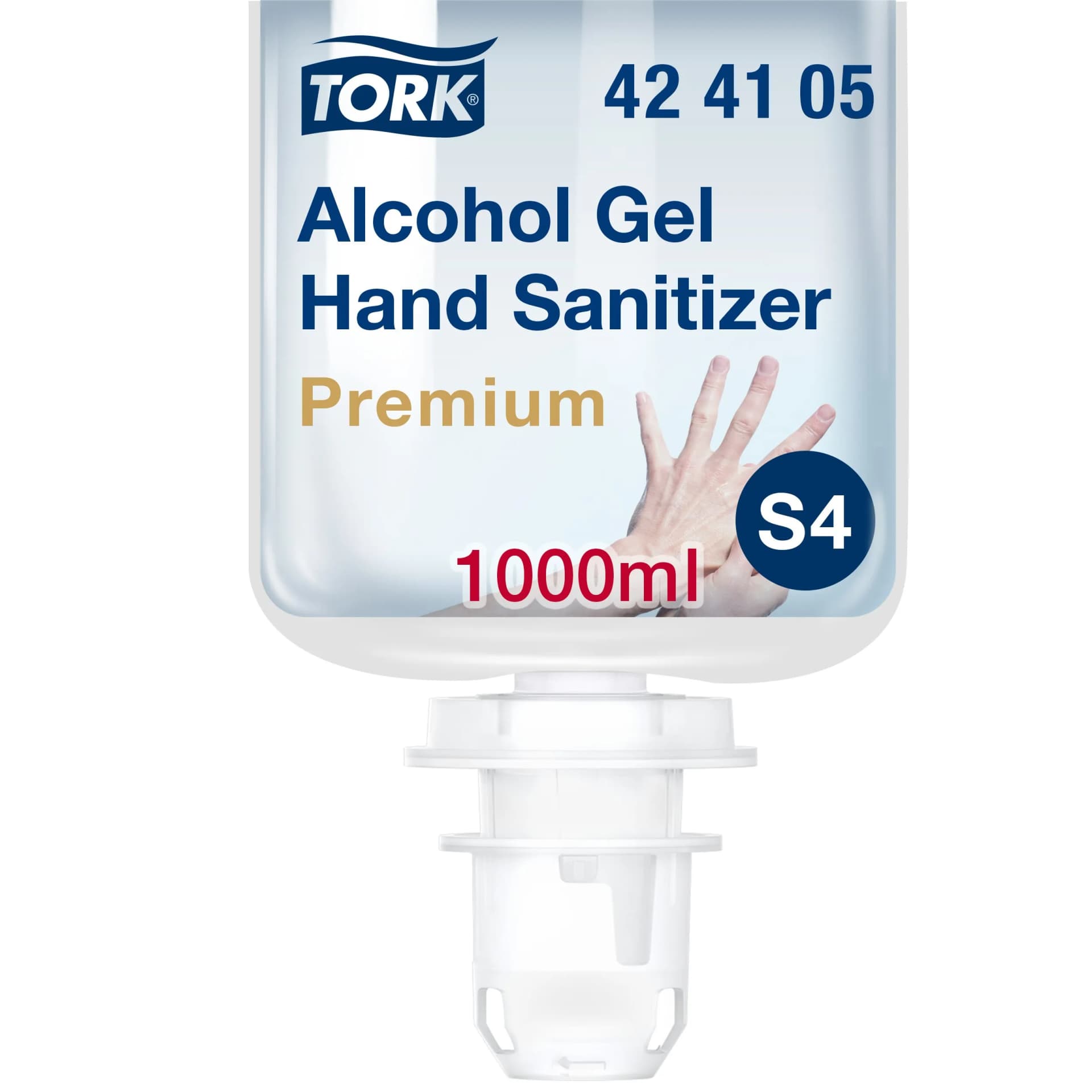 Спиртовий гель для дезінфекції рук Tork Premium, 1 л - зображення 1