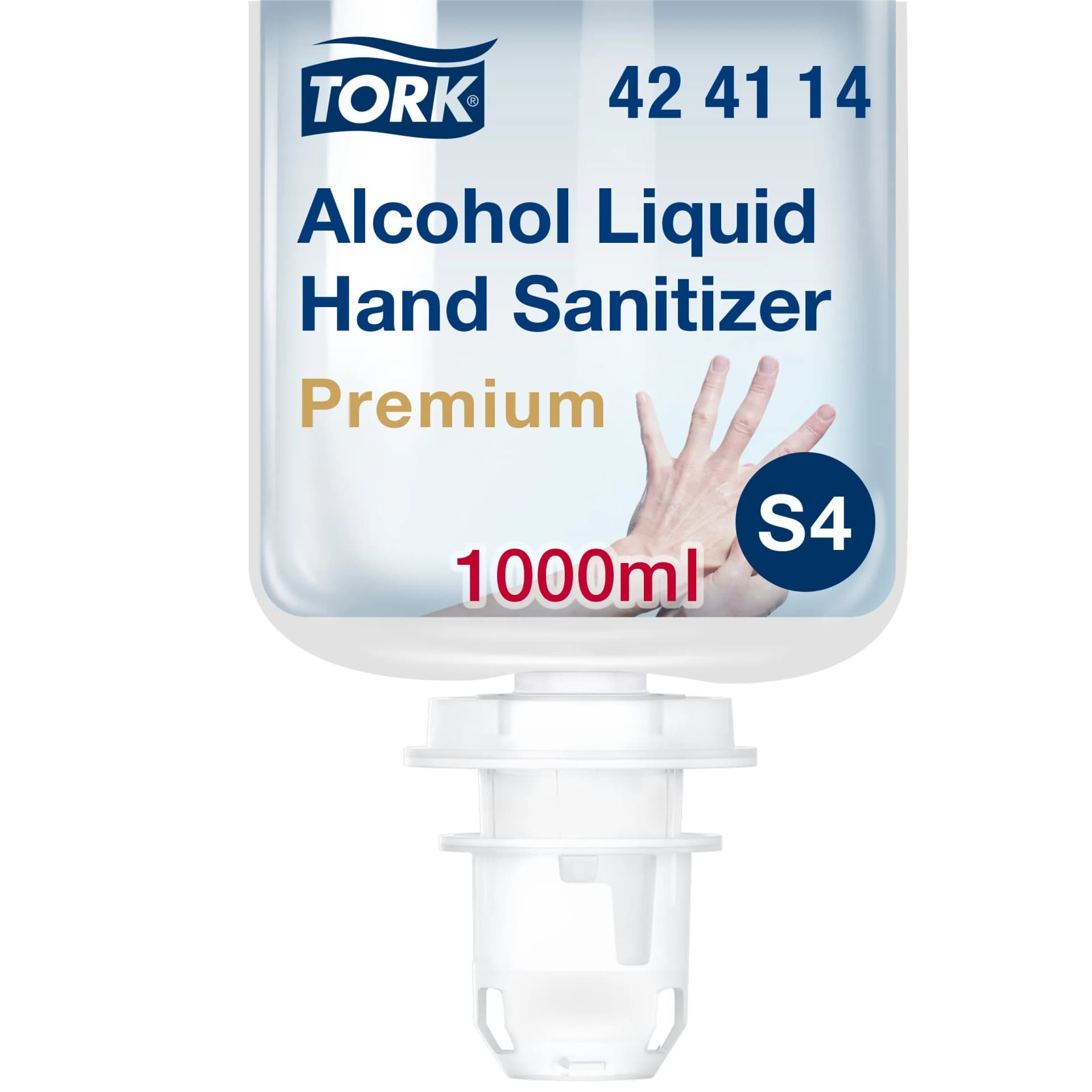 Рідкий засіб Tork Premium для дезінфекції рук на основі спирту, 1 л - зображення 1