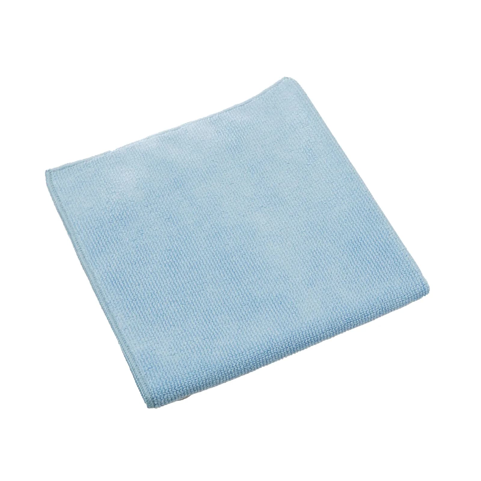 Серветка з мікроволокна Vileda Professional МікроТафф Бэйс для прибирання, синя, 36x36 см, 1 шт - зображення 1