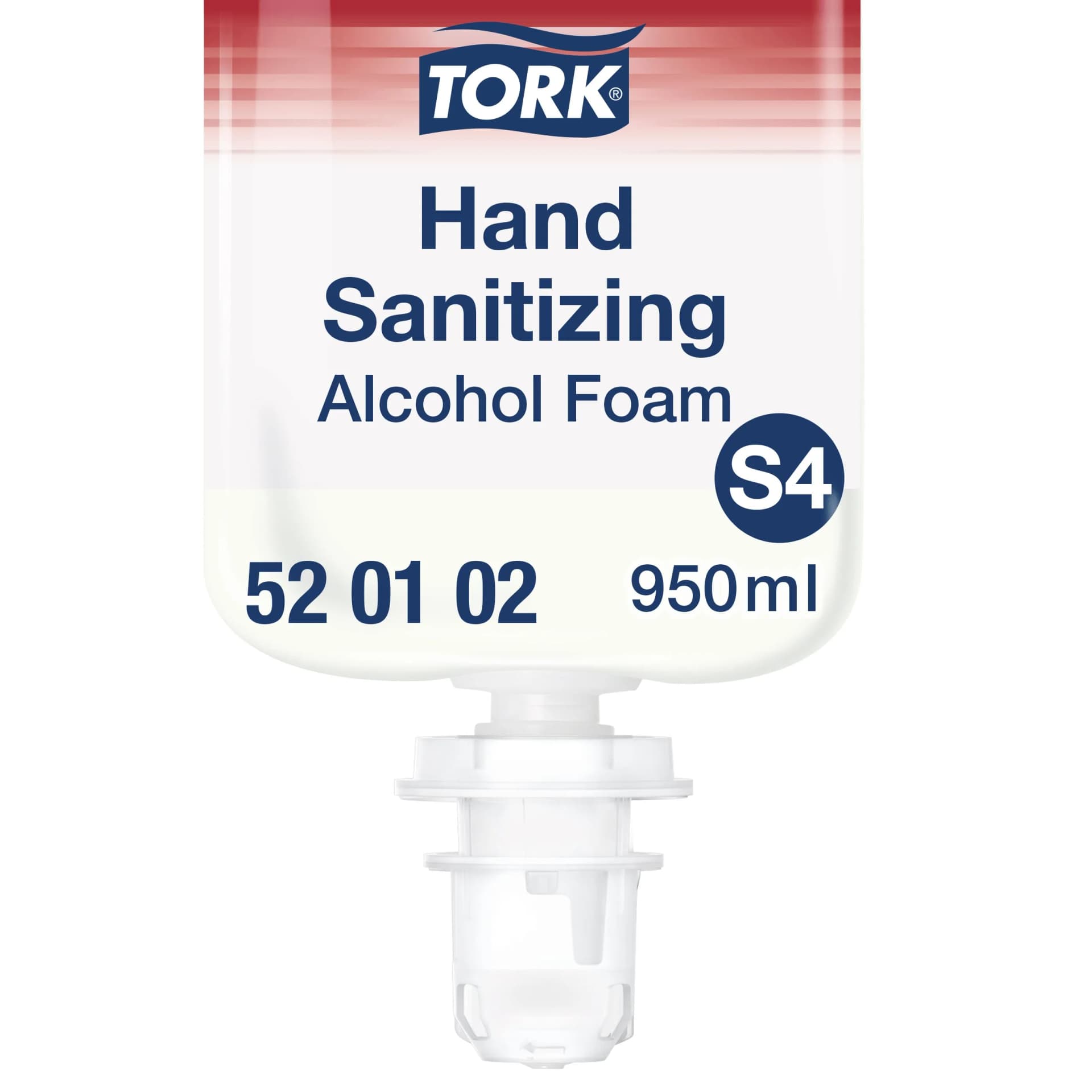 Пінний засіб для дезінфекції рук Tork Premium на основі спирту, 950 мл - зображення 1