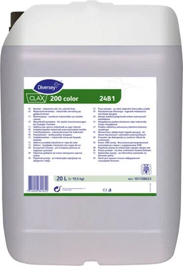 Рідкий засіб для посилення прання Diversey Clax 200 Color 24B1, 20 л - зображення 1