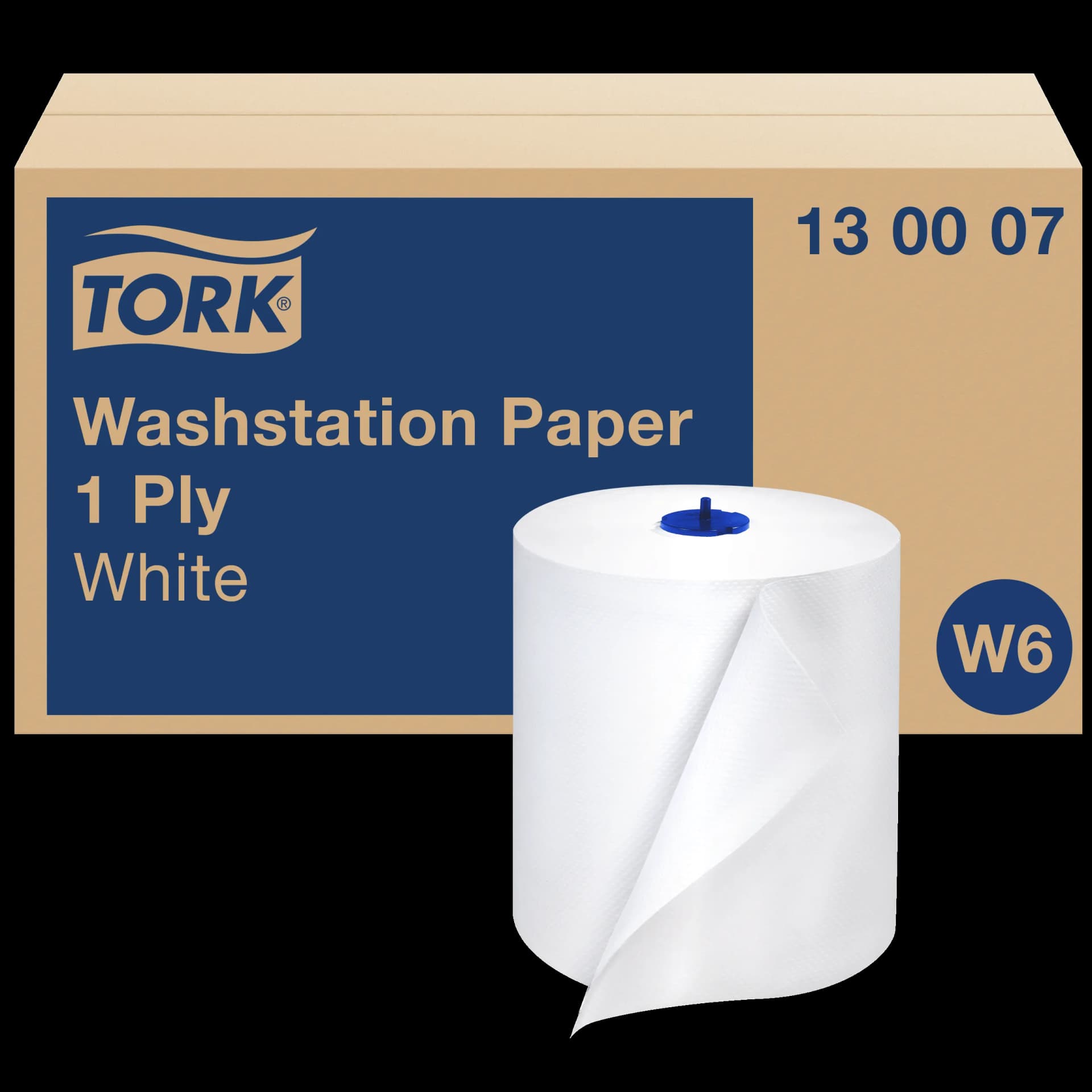 Рушники в рулонах Tork Universal, білі, 1 шар, 250 м, 1 рулон - зображення 1