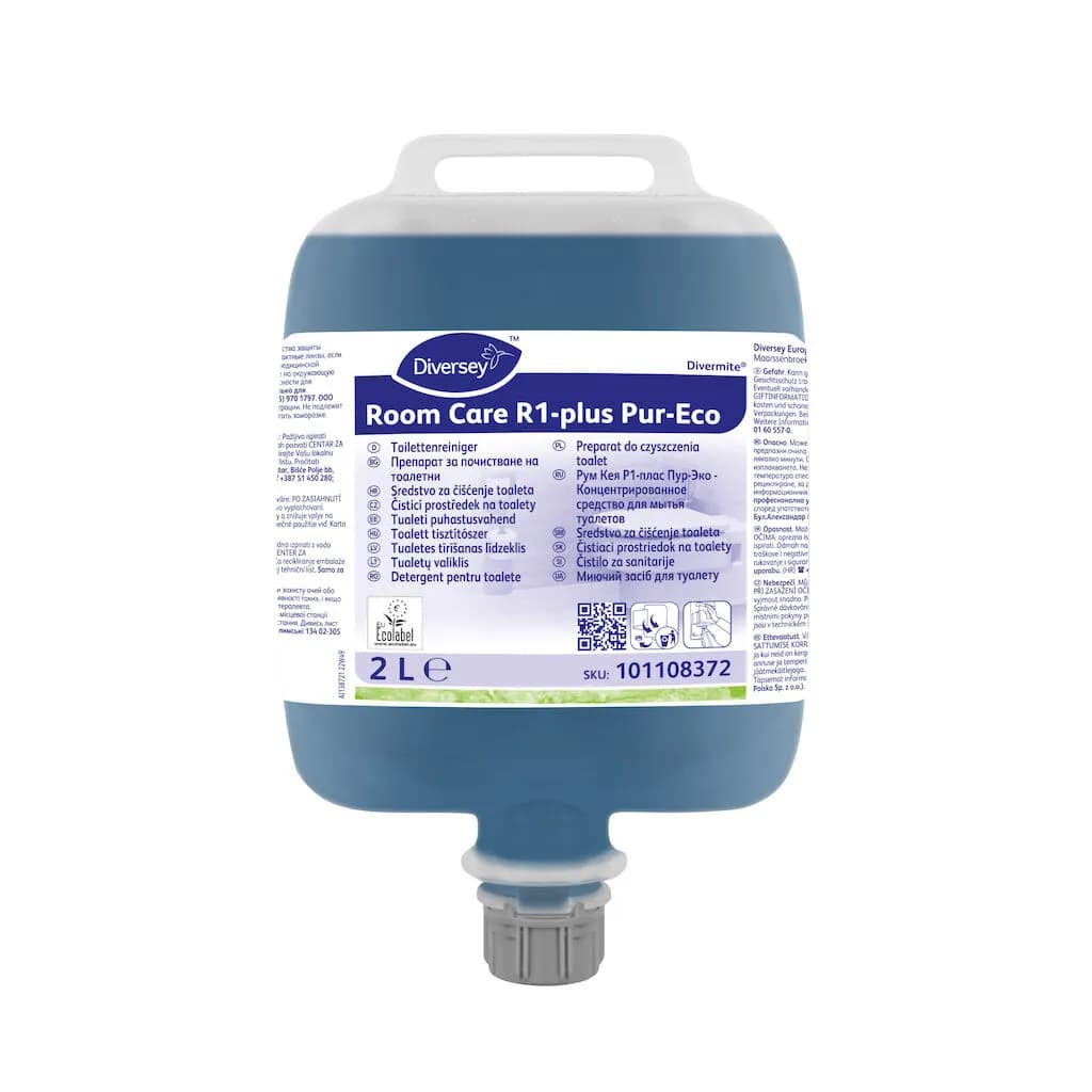 Засіб для чищення унітазів Diversey Room Care R1-plus Pur-Eco, 2 л - зображення 1