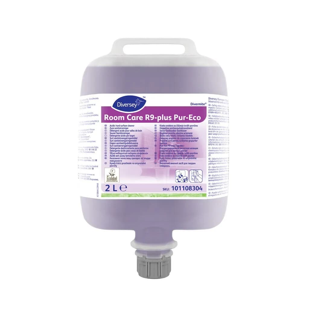 Засіб для догляду за ванними кімнатами Diversey Room Care R9-plus Pur-Eco, 2 л - зображення 1
