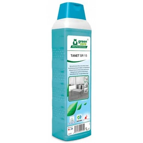 Засіб для очищення всіх видів поверхонь Green Care Professional TANET SR 15, 1 л - зображення 1