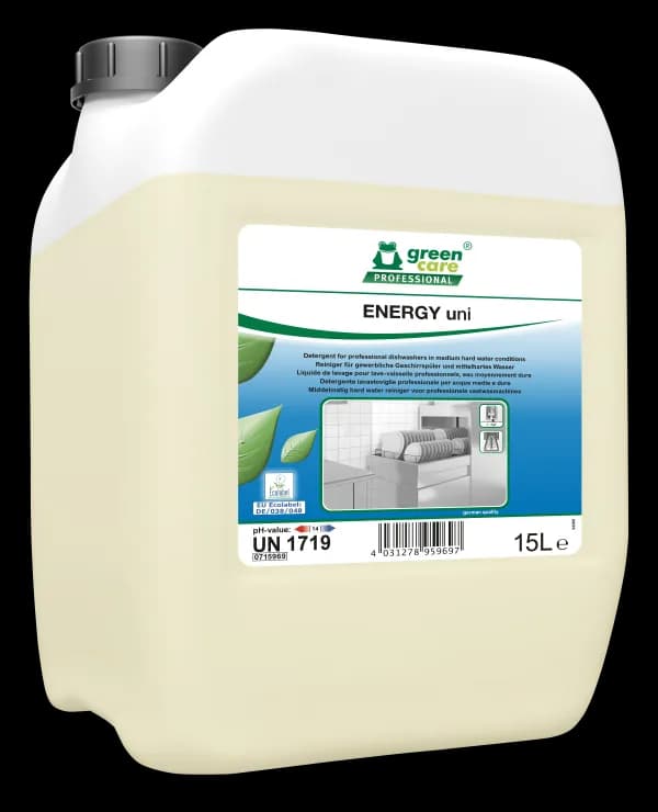 Засіб для миття посуду в посудомийних машинах Green Care Professional ENERGY uni, 15 л - зображення 1