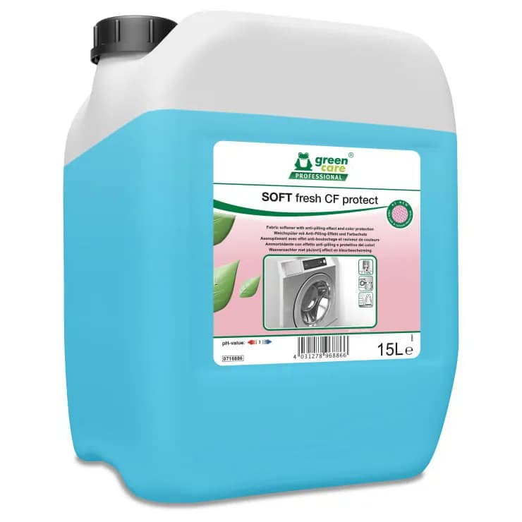 Рідкий кондиціонер для білизни Green Care Professional SOFT fresh CF Protect, 15 л - зображення 1