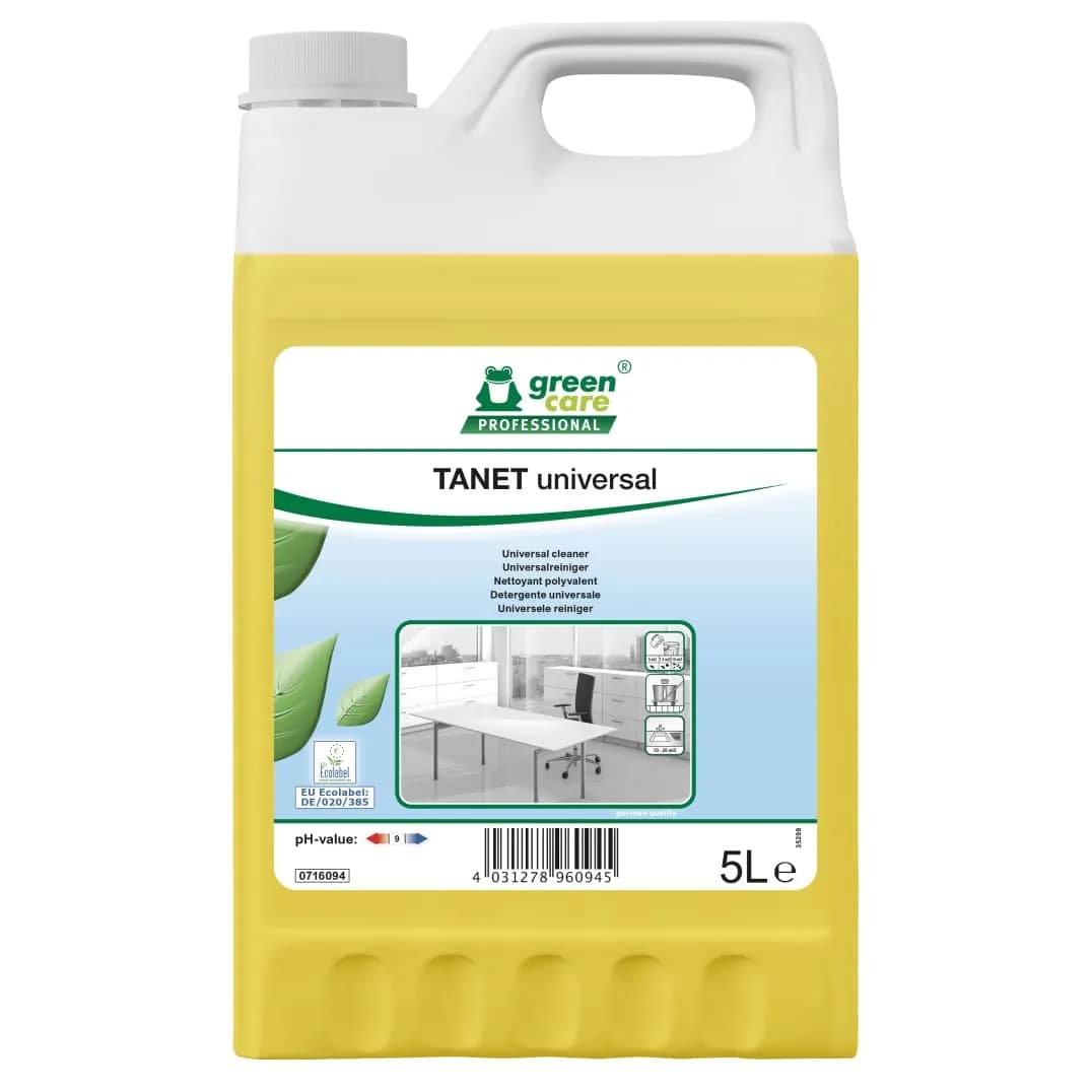 Засіб для миття поверхонь Green Care Professional TANET universal, 5 л - зображення 1