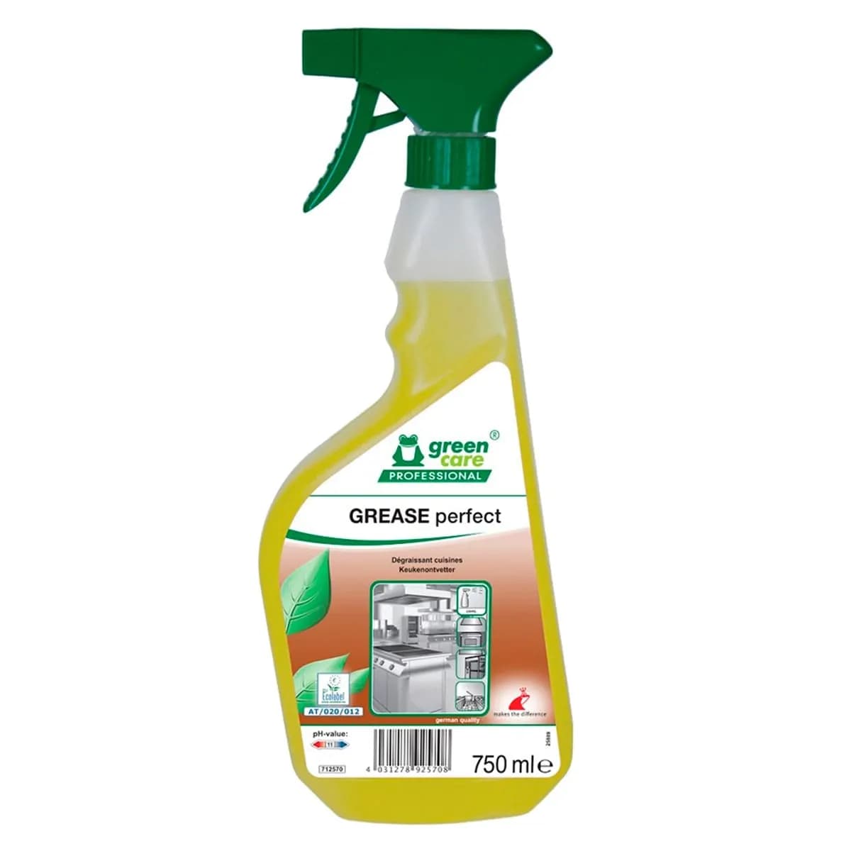 Засіб для очищення кухні Green Care Professional GREASE perfect, 750 мл - зображення 1