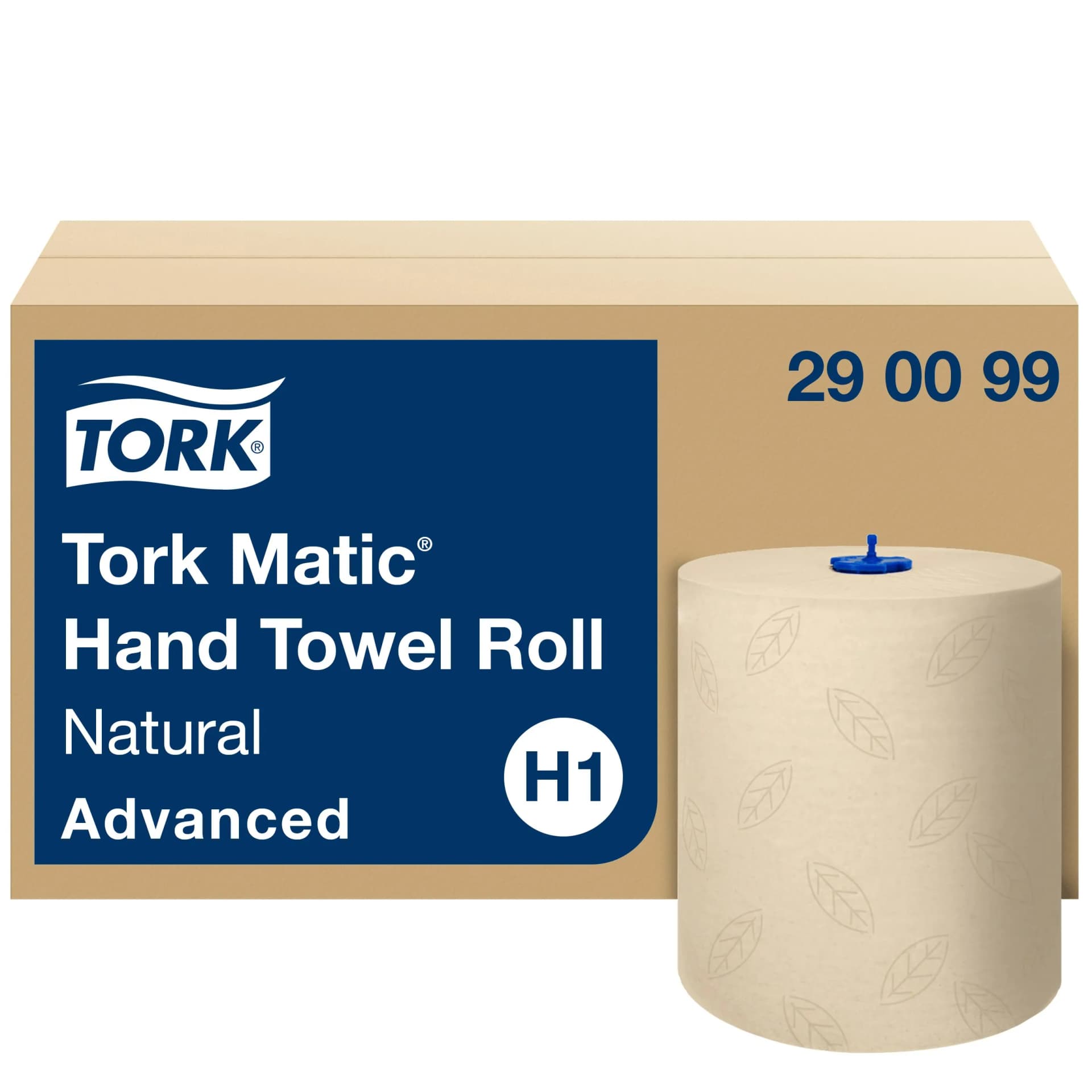 Рушники в рулонах Tork Matic Advanced, натурального кольору, 2 шари, 150 м, 600 листів, 1 рулон - зображення 1