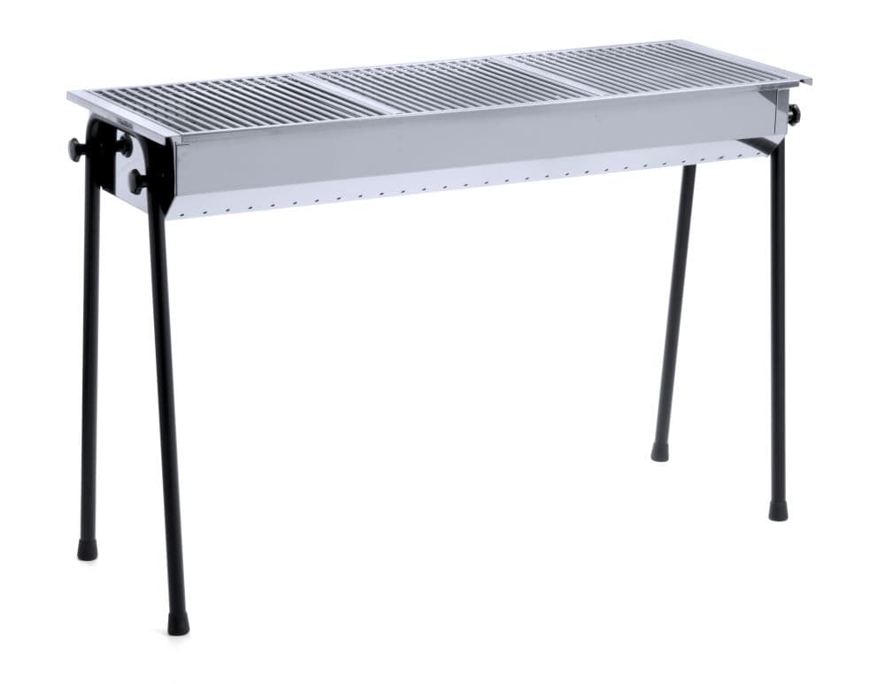 Гриль Resto, 3x 345x345 мм, 1130x380x840(H) мм 150801 Hendi 18/0 Stainless steel;Chrome-plated - зображення 1