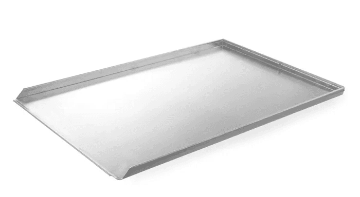 Деко для випічки - з тристоронньою відбортовкою, 600х400 мм 808207 Hendi Aluminium - зображення 1