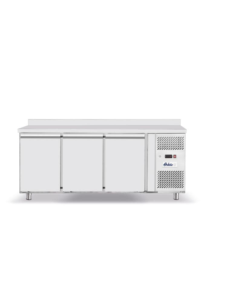 Стіл морозильний Profi Line 700, 3-дверний з бічним розташуванням агрегату 232699 Hendi Stainless steel - зображення 1