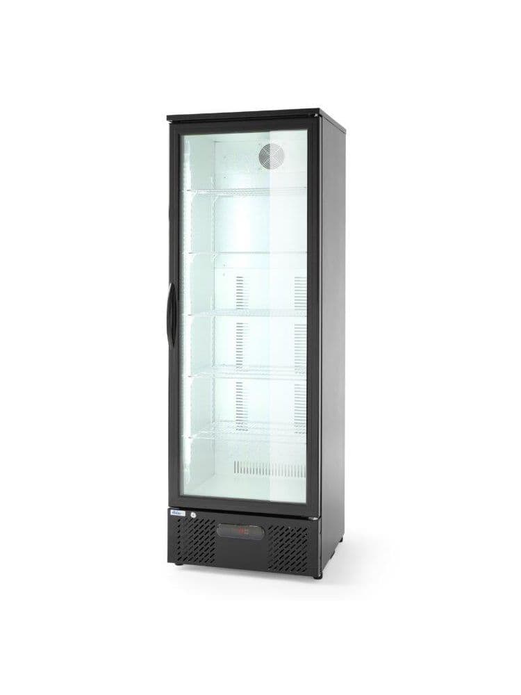Шафа холодильна, 1-дверна, 293 л, 600x515x(H)1820 мм 233924 Hendi Aluminium;Chrome-plated;Hardened glass;Powder coated metal - зображення 1