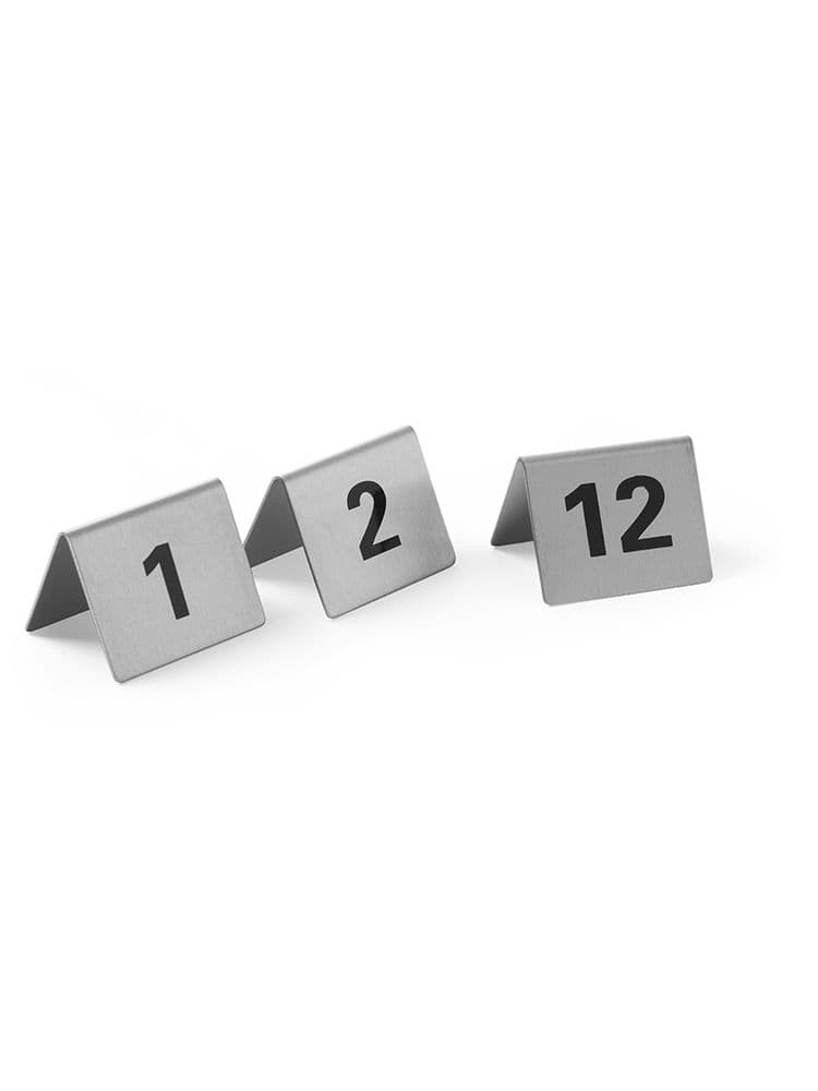 Набір табличок-номерів (1-12) 663844 Hendi - зображення 1