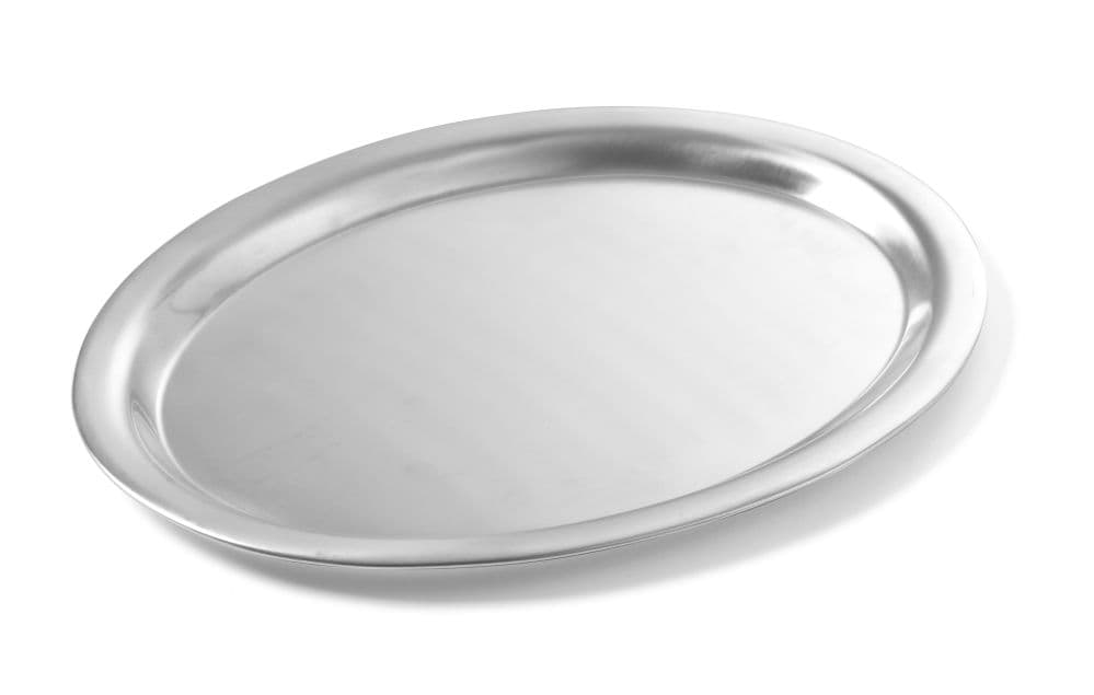 Піднос для сервірування кави - овальна, 285x220 мм 405307 Hendi Stainless steel - зображення 1