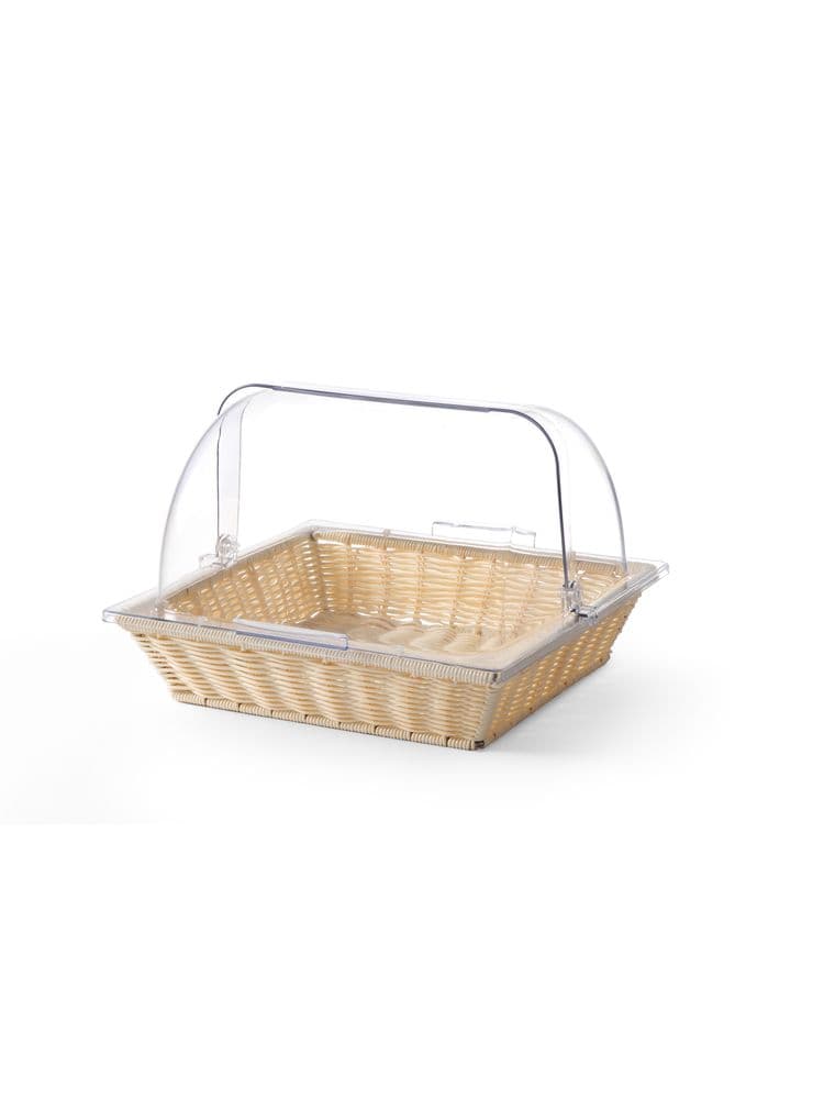 Кошик для хліба та булочок з кришкою Rolltop GN 2/3 426968 Hendi PC (Polycarbonate);PP (Polypropylene) - зображення 1