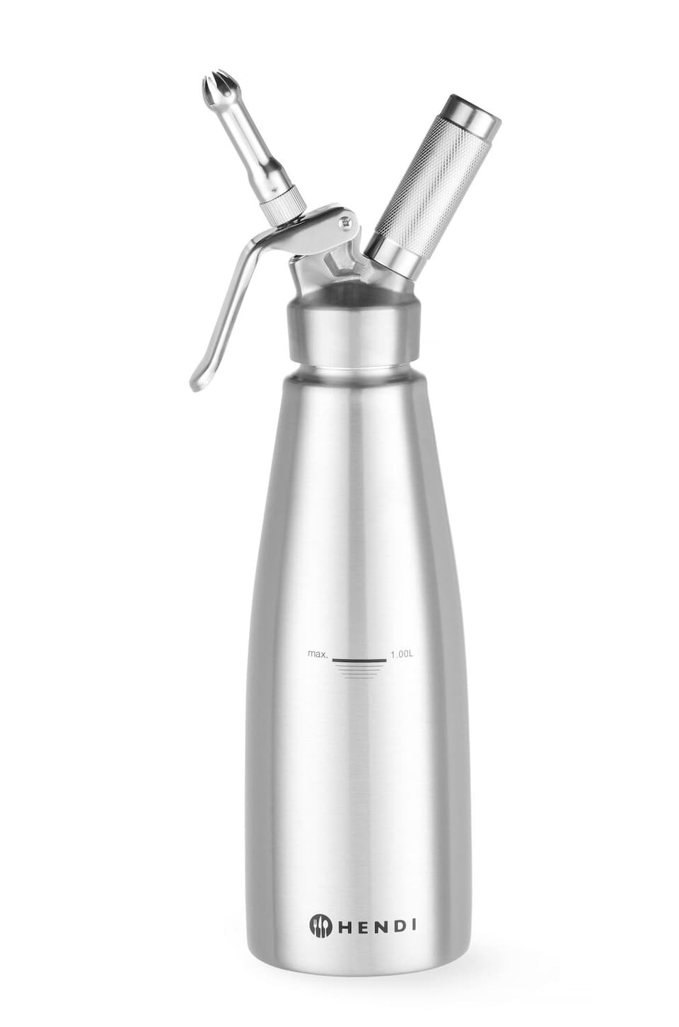 Сифон для вершків Profi Line 1 л 588024 Hendi Stainless steel - зображення 1