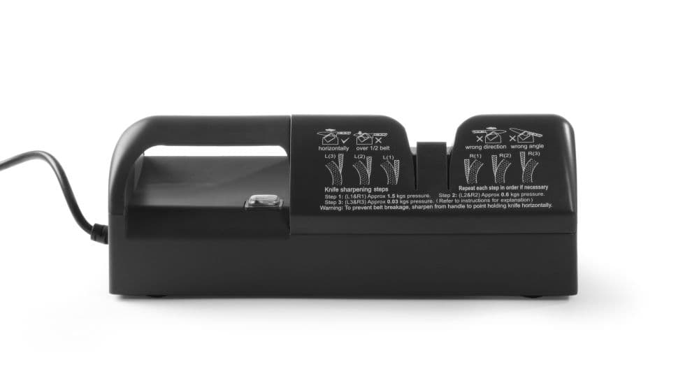 Точило електричне для ножів 224403 Hendi ABS (Acrylonitril-butadieen-styrene) - зображення 1