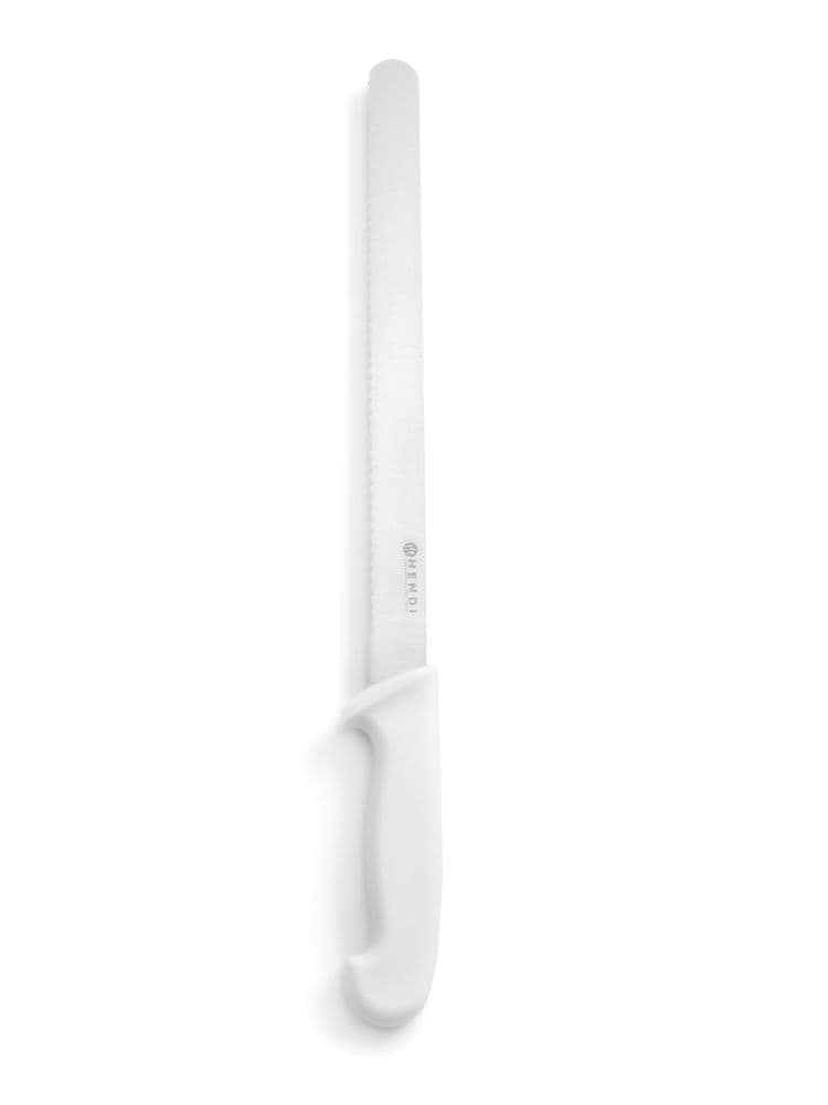 Ніж HACCP для хліба, білий 300 мм 843154 Hendi PP (Polypropylene);Stainless steel - зображення 1