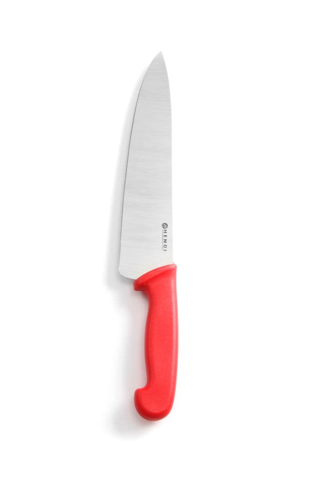 Ніж HACCP кухарський, червоний, 240 мм 842720 Hendi PP (Polypropylene);Stainless steel - зображення 1