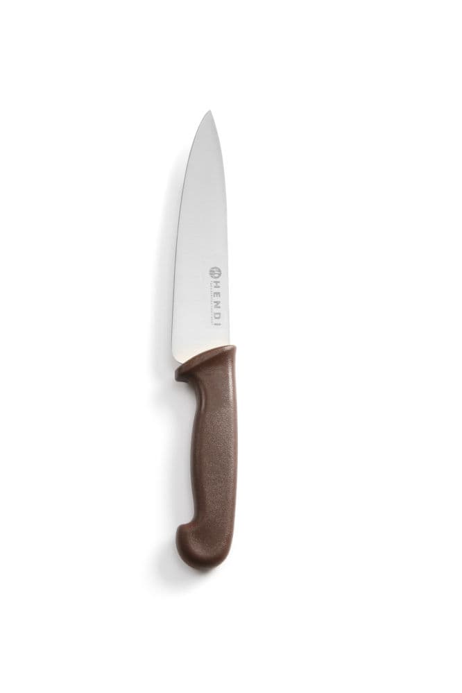 Ніж HACCP кухарський, коричневий, 240 мм 842799 Hendi PP (Polypropylene);Stainless steel - зображення 1