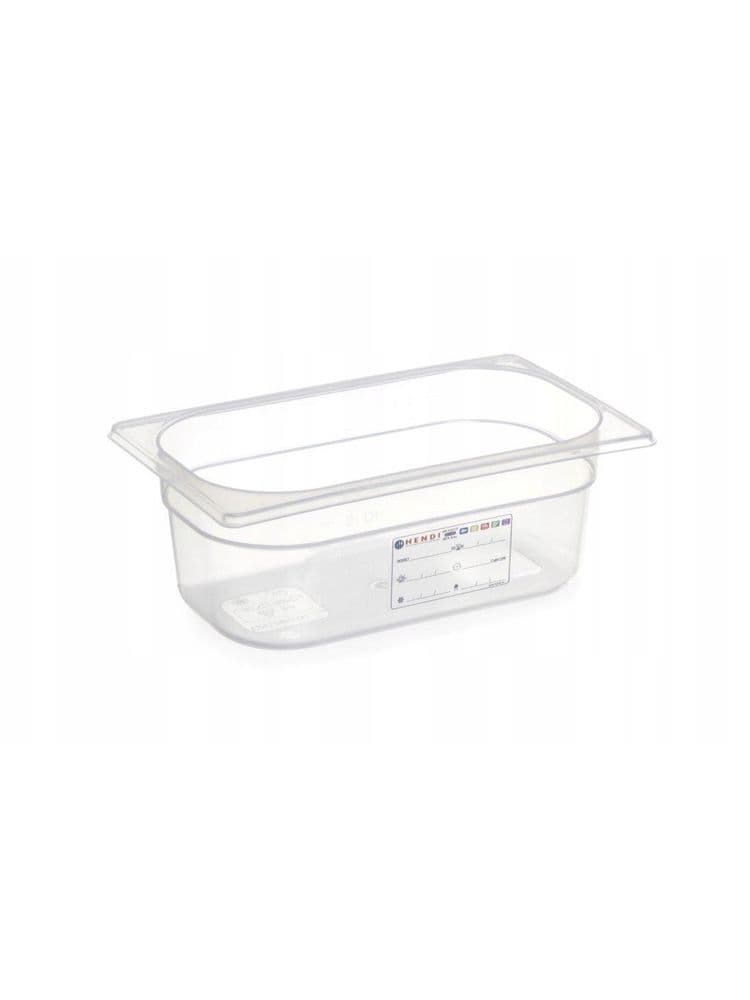 Гастроємність HACCP із поліпропілену GN 1/4 (H)65 мм 880388 Hendi PP (Polypropylene) - зображення 1