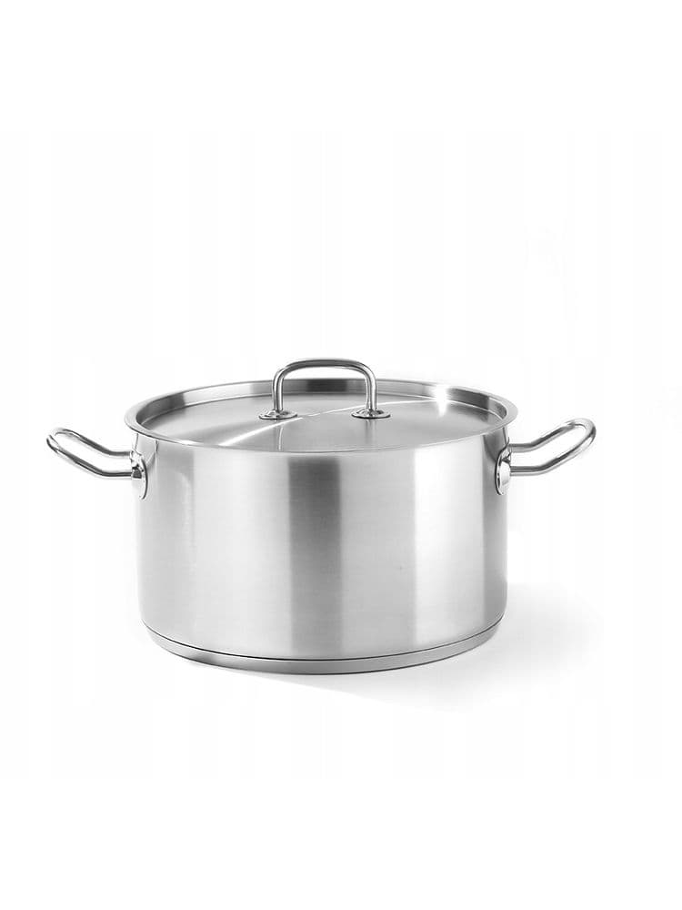 Каструля середня з кришкою Kitchen Line, 9 л, Ø280x(H)155 мм 836408 Hendi - зображення 1