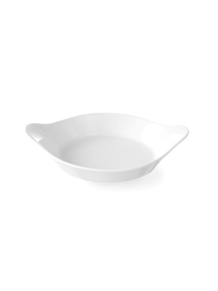 Страва для запікання кругла з ручками, 185x152x(H)40 мм 785904 Hendi Porcelain - зображення 1