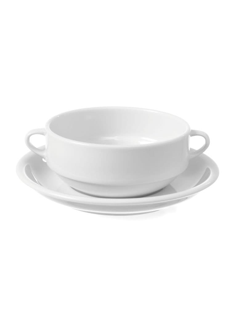 Блюдце під бульйонницю Optima ø170 (замовлення від 12шт) 770931 Hendi Porcelain - зображення 1