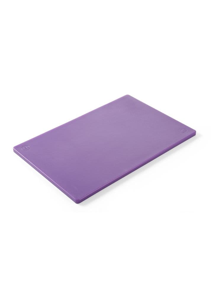Дошка обробна HACCP 450x300x12,7 мм - фіолетова 825570 Hendi HDPE (Polietylen o wysokiej gęstości) - зображення 1