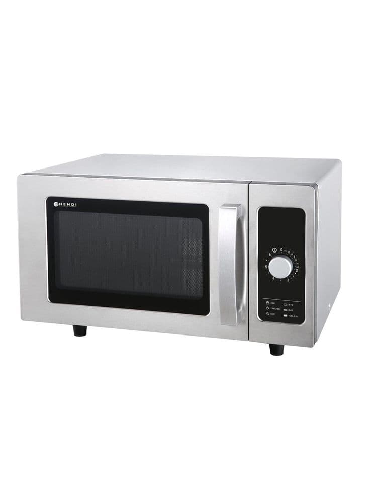 Мікрохвильова піч 1000W 281352 Hendi Stainless steel - зображення 1