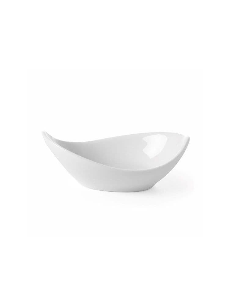 Миска Concha - компл. 6 шт., у формі човна, 90x50(H)20 мм 784334 Hendi Porcelain - зображення 1