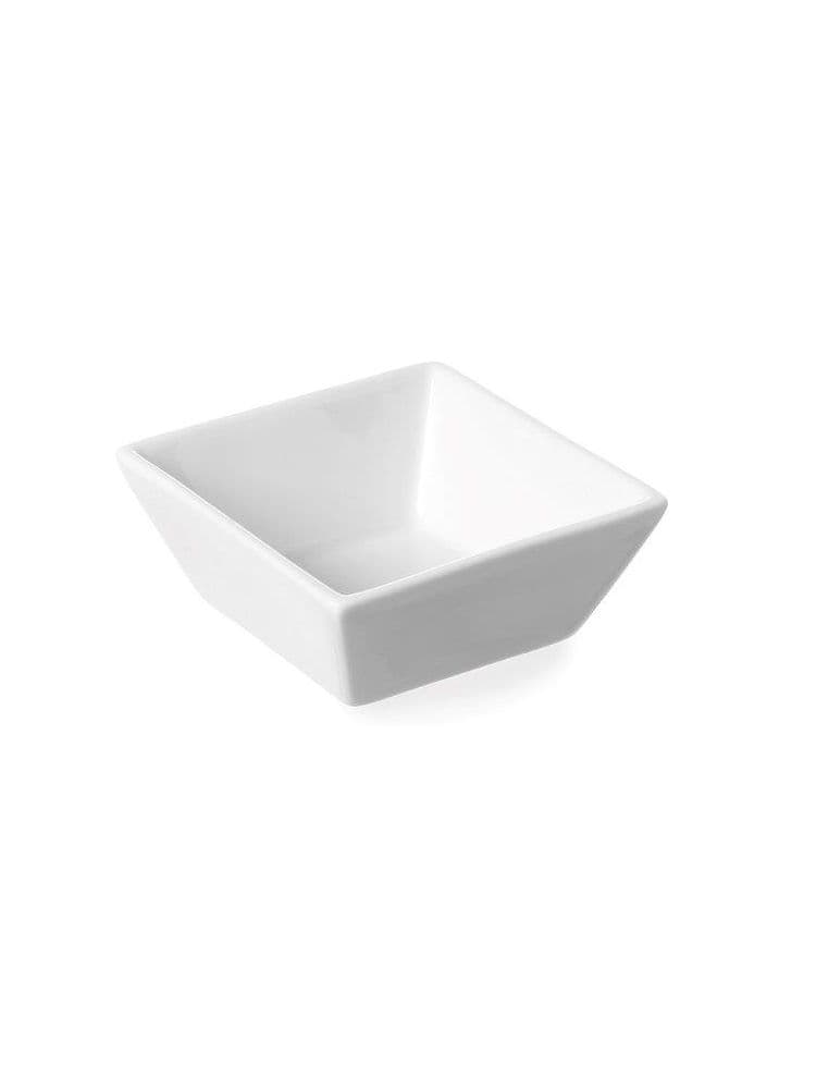 Миска Cuadrado - компл. 6 шт., квадратна, 80x80x(H)35 мм 784327 Hendi Porcelain - зображення 1