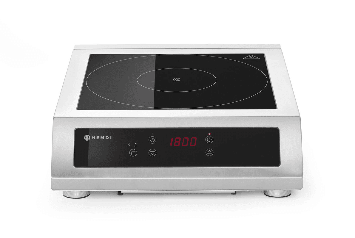 Плита індукційна 3500 D XL, HENDI, Profi Line, 230V/3500W, 390x560x(H)120mm 239698 Hendi Stainless steel - зображення 1
