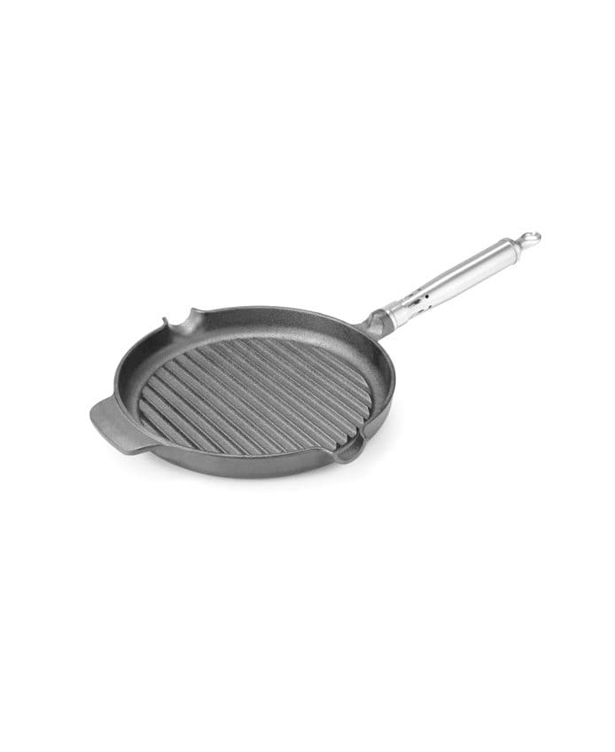 Чавунна сковорода - гриль 25 cm 629925 Hendi Stainless steel;Cast Iron - зображення 1