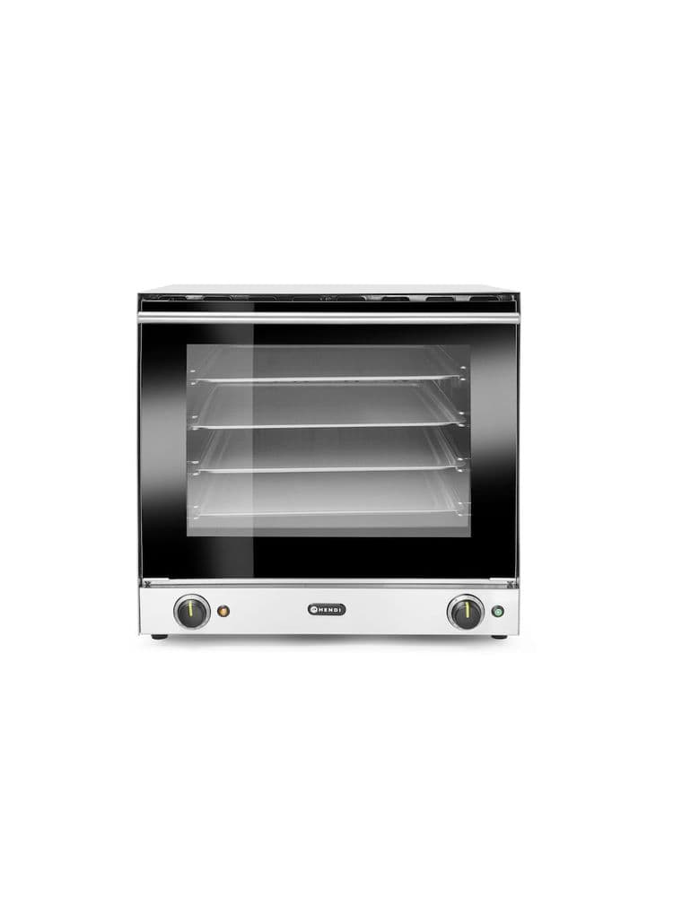 Конвектомат H90 227060 Hendi Aluminium;Podwójne szkło szyby;Stal nierdzewna;Emaliowane