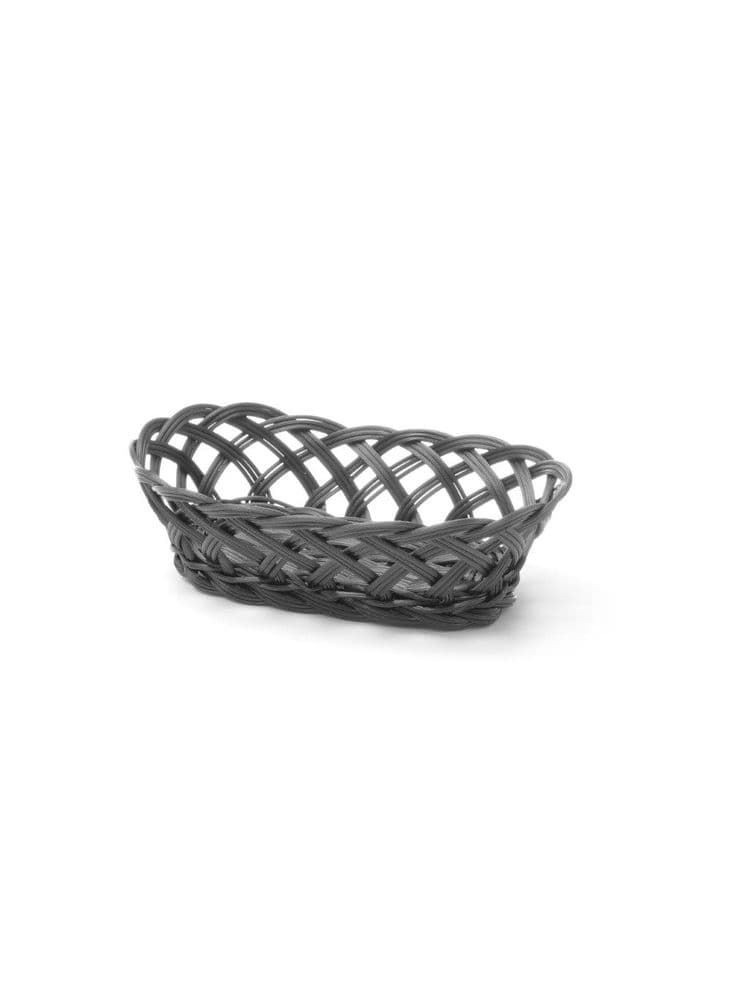 Кошики ткані - овальний - чорний - 225x130x(H)55 mm 426234 Hendi - зображення 1