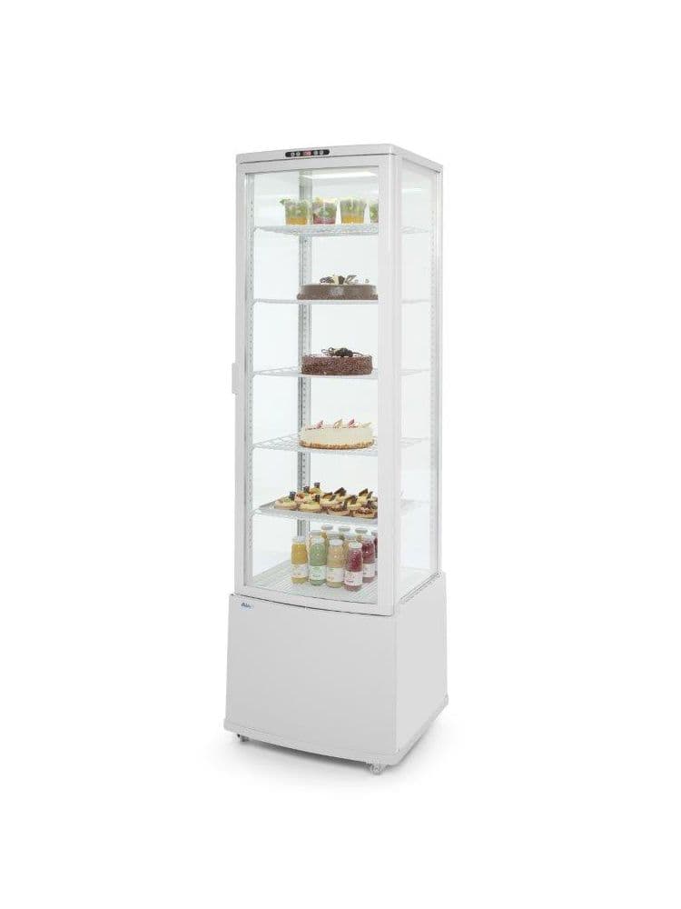 Вітрина холодильна, 280 л. 233696 Hendi ABS (Acrylonitril-butadieen-styrene);Double pane glass;PVC (Polyvinylchloride);Stainless steel - зображення 1